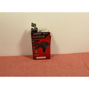 Monster Wireless FM Transmitter Dual Port Charger Bluetooth#